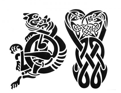 Celtic Tattoo In Black